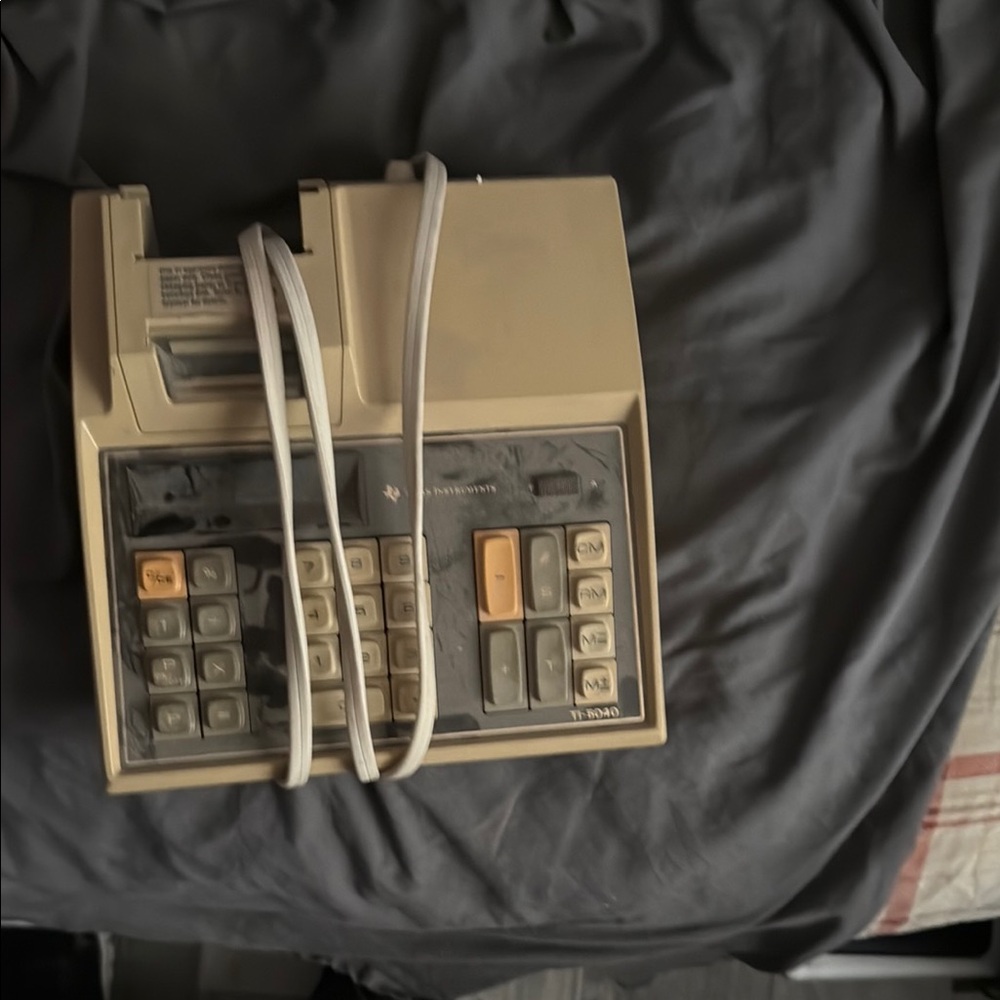 Vintage TI-5040 Calculator